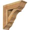 Ekena Millwork Balboa Traditional Rough Sawn Bracket w/ Offset Brace, Western Red Cedar, 8"W x 24"D x 24"H BKT0806X24X24BOA01RWR - alternate 1